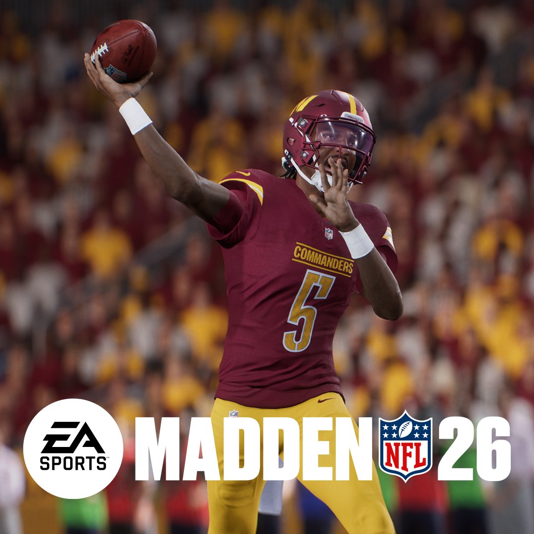 New QB and Coach DNA. Game-changing weather. You don’t want to miss this. Pre-Order #Madden26. Available 8.14. 🔗: