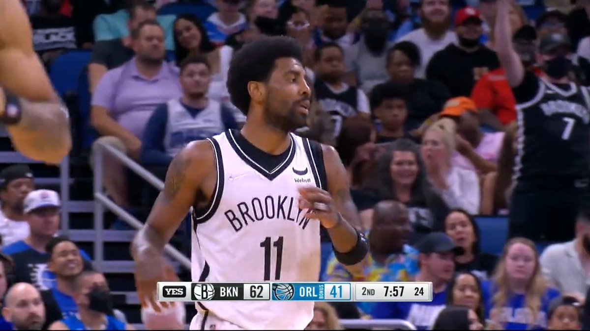 🔙When Kyrie Irving dropped 60 points on 65/67/92 split. The highest-scoring game for a single player in Brooklyn Nets franchise history.