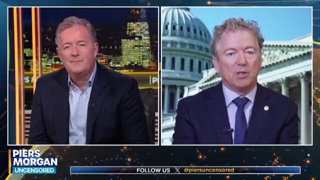 "We should not ever send one soldier to Iran." Senator Rand Paul says a US attack would be "a terrible mistake." Watch more 👇 📺 Piers Morgan | Rand Paul