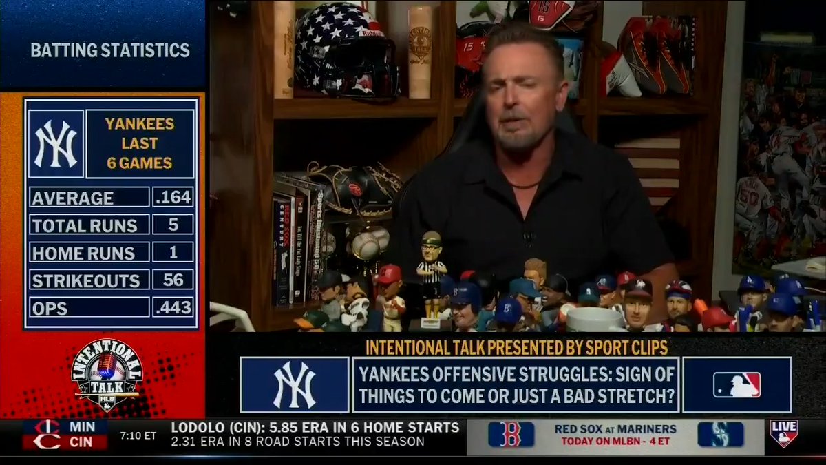 The Yankees are on a five-game losing streak and have only scored three runs during that stretch. Kevin Millar weighs in on their recent struggles 😬