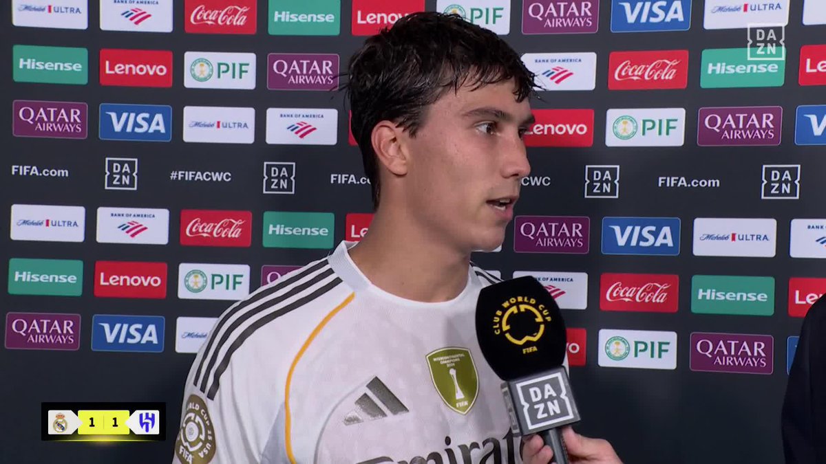 "Somos el Real Madrid y vamos a luchar hasta el final" 🔊 Gonzalo tiene las cosas claras #FIFACWC FIFA Club World Cup | Todos los partidos gratis en #TakeItToTheWorld