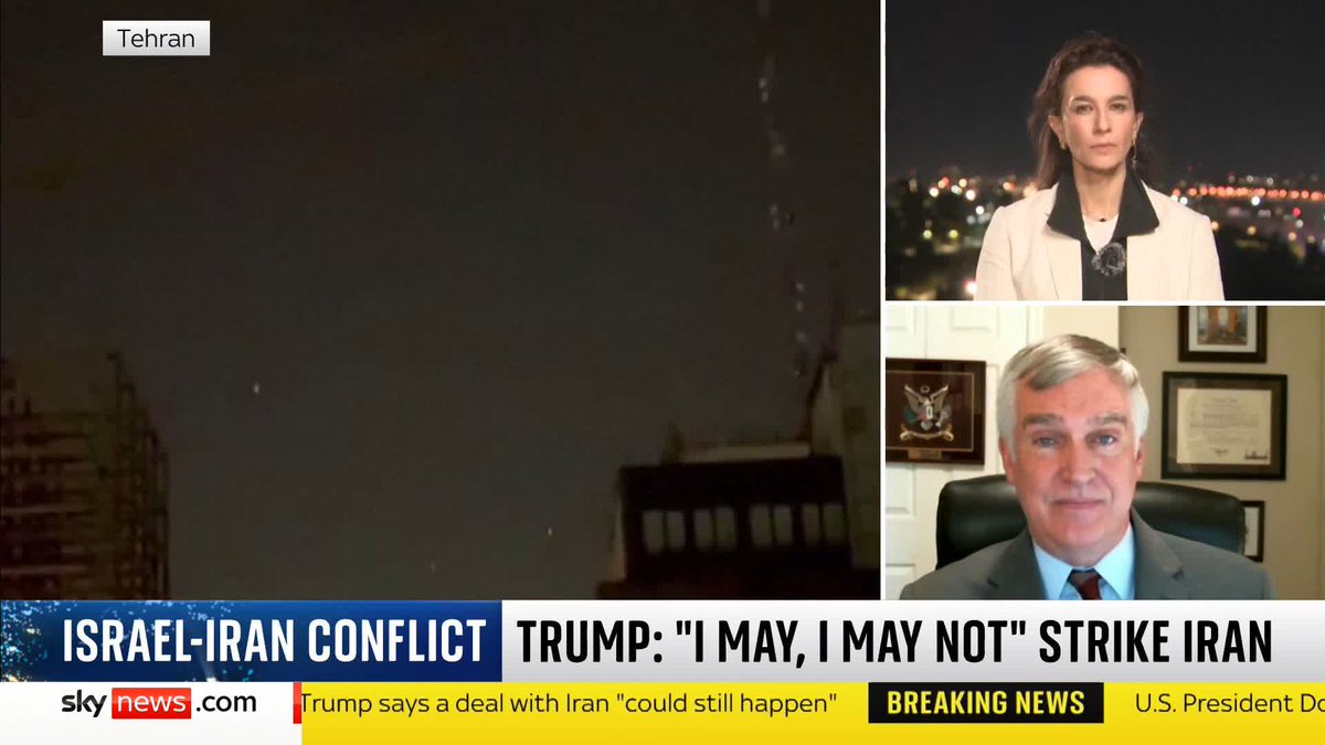 'How long do you think Donald Trump is likely to mull this over?' - Yalda Hakim 'He hasn't told me what he is going to do, but my guess is the decision will be very soon' - Fred Fleitz 📺 Sky 501, Virgin 602, Freeview 233