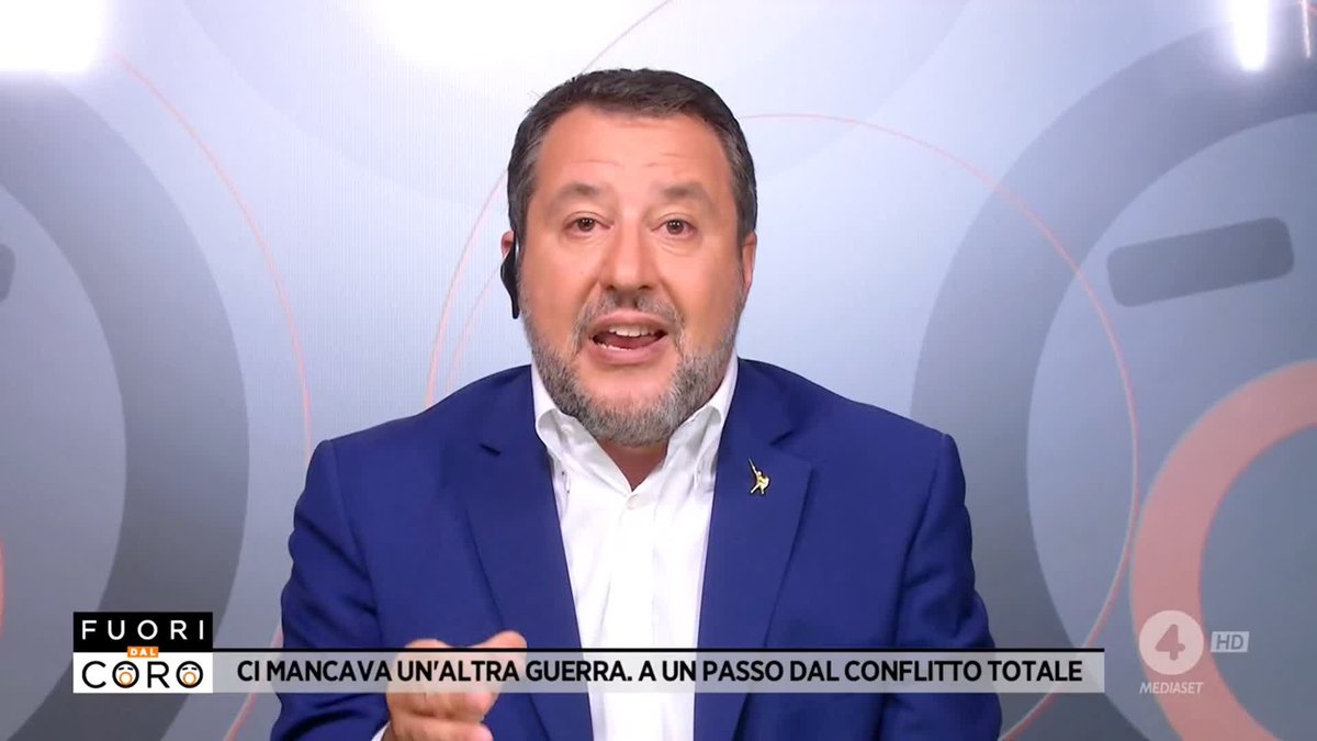 "Purtroppo per l'interpretazione letterale e fanatica dell'Islam del Corano noi siamo infedeli e dobbiamo essere eliminati". Matteo Salvini a #Fuoridalcoro