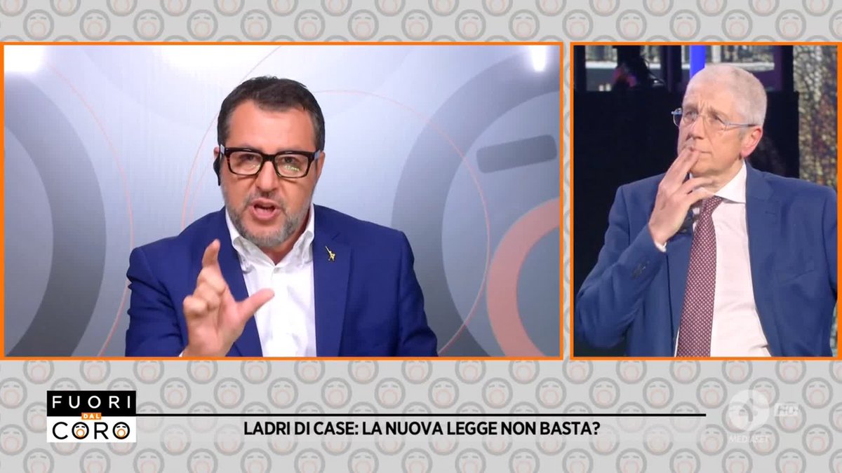 Matteo Salvini sul decreto sicurezza in relazione agli occupanti abusivi: "Siamo a metà dell'opera e al momento è previsto lo sgombero immediato per chi occupa una prima casa. Ora stiamo lavorando alla restituzione della proprietà privata anche quando si tratta di seconda casa"