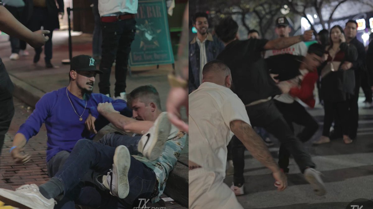 He came back for seconds and gets slammed fights TX #fight #Fights #texas