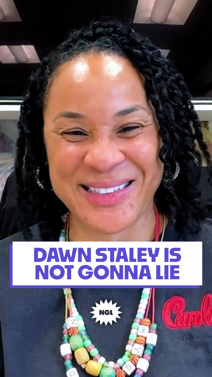 .dawnstaley, welcome to Not Gonna Lie! Full episode drops tomorrow!