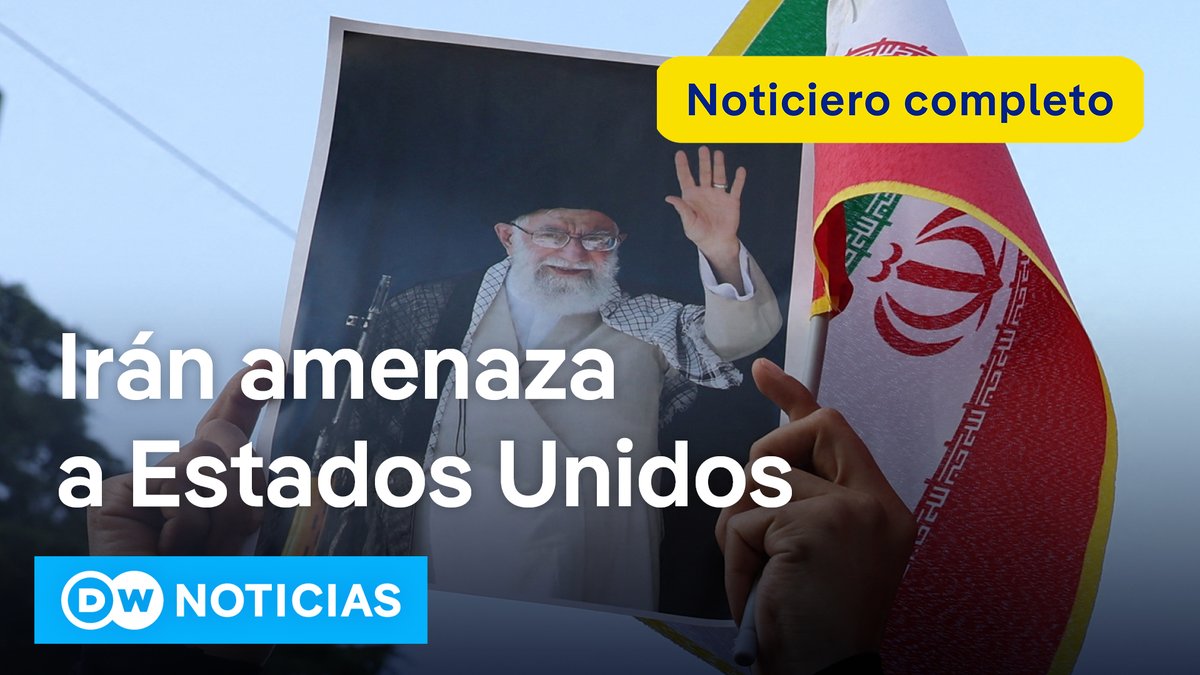 🔴 DW Noticias del 18 de junio: Irán afirma que "nunca se rendirá" y amenaza a EE. UU. El líder supremo iraní, Alí #Jamenei, dijo que EE. UU. sufrirá “daños irreparables” si interviene en el conflicto entre #Irán e #Israel, mientras continúan los bombardeos recíprocos por sexto día consecutivo. [Noticiero completo]