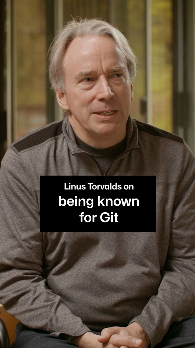 Linus Torvalds created one of the world's most important operating systems—but is he known more for the software he only maintained for a couple of months? 👀 Find out more from our conversation for Git's 20th anniversary. ⬇️