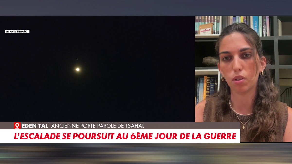Eden Tal, ancienne porte-parole de Tsahal : «Les Israéliens, à la différence de beaucoup de peuples dont le peuple français, comprennent le danger. On le vit ce terrorisme au jour le jour»