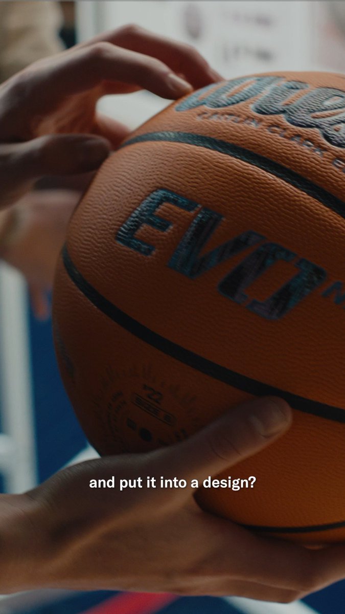 Behind the Design of the Embrace Ball. #WilsonBasketball #BondedByBall #CaitlinClarkSignatureSeries - - Caitlin Clark WNBA