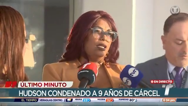 Samuel Hudson fue condenado a 9 años de prisión por la privación de libertad y sustracción de la niña Aderlyn Llerena Saldaña. Esta es la pena máxima aplicable según los delitos por los que fue encontrado culpable. Aderlyn fue vista por última vez el 13 de septiembre de 2022 y su cuerpo no ha sido encontrado.