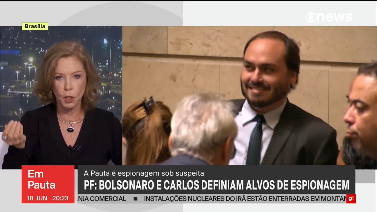 โTinha o โgabinete do รณdioโ dentro do Palรกcio do Planalto, comandado pelo Carlos Bolsonaro, filho 02 do (Jair) Bolsonaro e vereador no Rio de Janeiro. O โgabinete do รณdioโ identificava os alvos, os motivos para perseguir as pessoas, mas eles precisavam de um braรงo executivo, que acabou sendo a Agรชncia Brasileira de Inteligรชncia, um รณrgรฃo de Estado, que nรฃo pode ser usado como foi, para perseguir adversรกrios polรญticos, adversรกrios pessoais, de acordo com os interesses do presidente do plantรฃo. (...) Se isso nรฃo รฉ crime, se isso nรฃo รฉ um Estado autoritรกrio, que estรก se preparando para um golpe de Estado, isso รฉ o quรช?โ, diz Eliane Cantanhรชde ao analisar o relatรณrio da Polรญcia Federal na investigaรงรฃo sobre a โAbin paralelaโ, cujo sigilo foi retirado pelo ministro Alexandre de Moraes, do Supremo Tribunal Federal (STF). โก Assista ao #EmPauta: #GloboNews