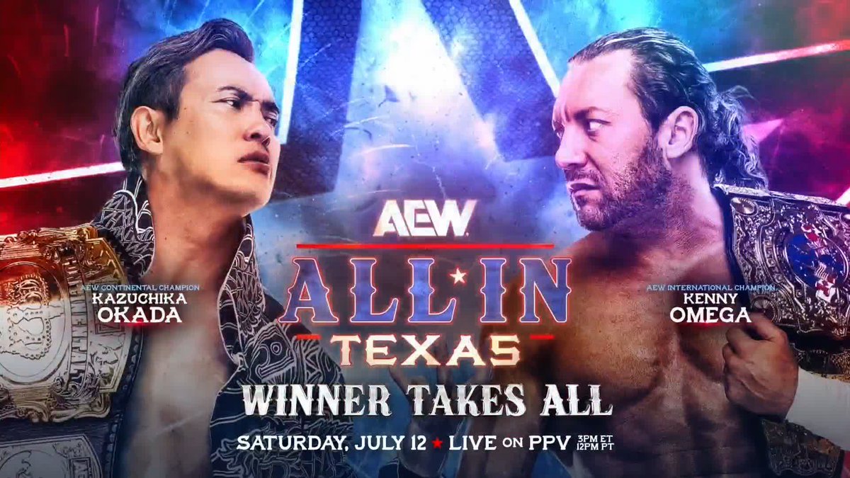 Last week, we witnessed unforgivable actions from AEW Continental Champion Kazuchika Okada toward AEW International Champion Kenny Omega! Watch #AEWGrandSlamMexico LIVE on TBS &amp; MAX