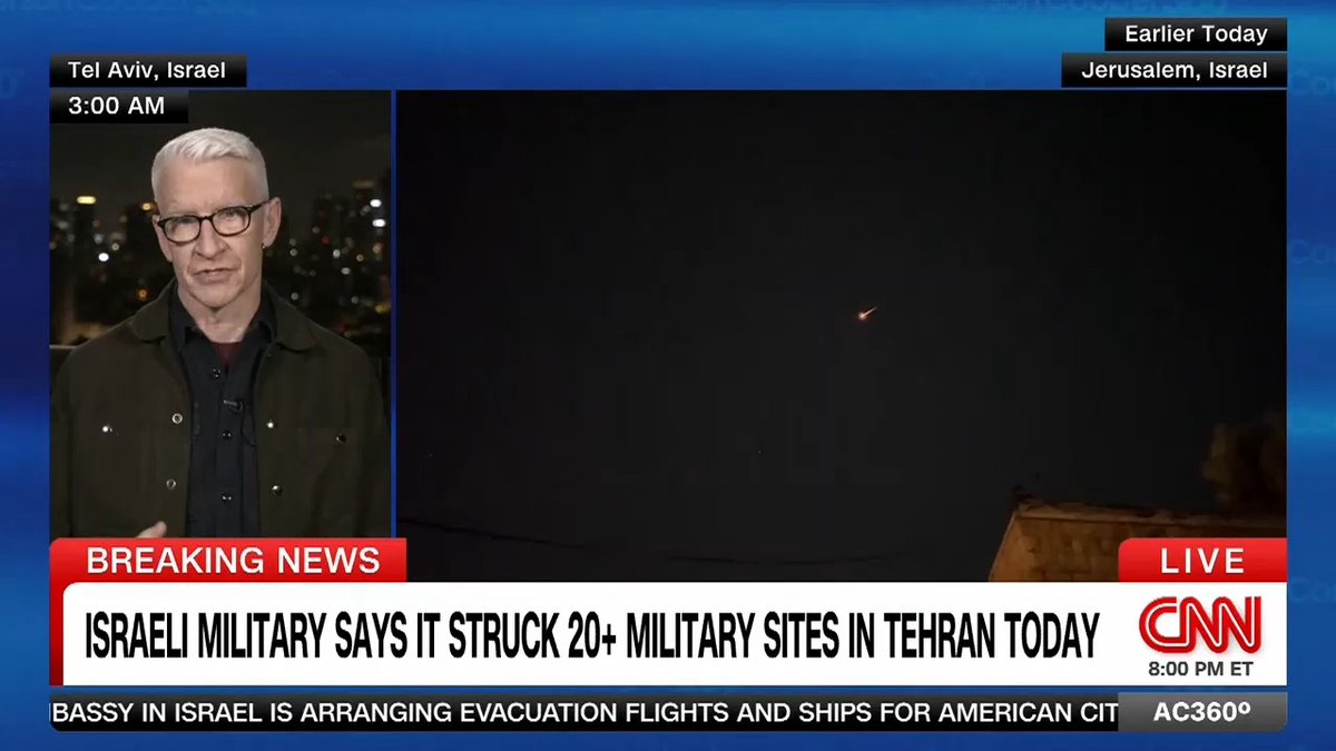 Israel and Iran continue to exchange strikes, as a decision looms large for President Trump. Sources say he has reviewed attack plans for Iran but is holding off to see if Tehran steps back from its nuclear program. Anderson is in Tel Aviv with all the developments.