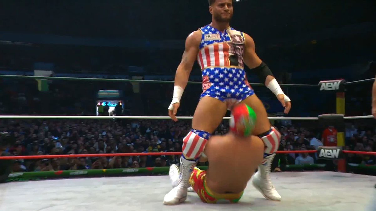 Blatant disrespect on display from Maxwell Jacob Friedman™️. Watch #AEWGrandSlamMexico LIVE on TBS &amp; MAX