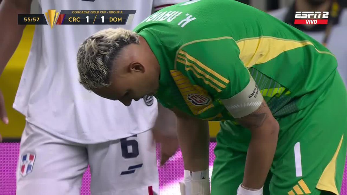 El 1๏ธโฃ dijo presente ๐งค ๐จ๐ท Keylor fue titular en el triunfo de Costa Rica sobre Repรบblica Dominicana para obtener 6 puntos de 6 en la Copa Oro.