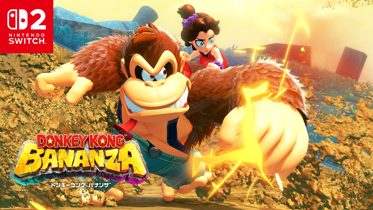 [任天堂HP]Nintendo Switch 2 ソフト『ドンキーコング バナンザ』のCMを公開しました。 #ドンキーコングバナンザ #NintendoSwitch2