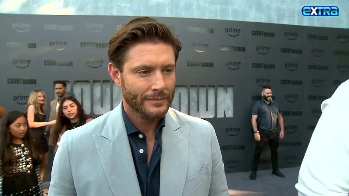 Jensen Ackles praises how "Countdown" co-star Eric Dane is facing ALS with strength and grace: "Couldn't be more proud to call him a friend." Full interview 🔗: