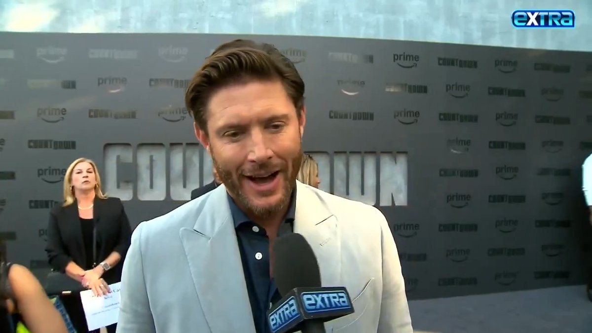 Jensen Ackles talks doing his part to the tone on "Countdown" set: "I like to have fun doing what I do." Full interview 🔗: