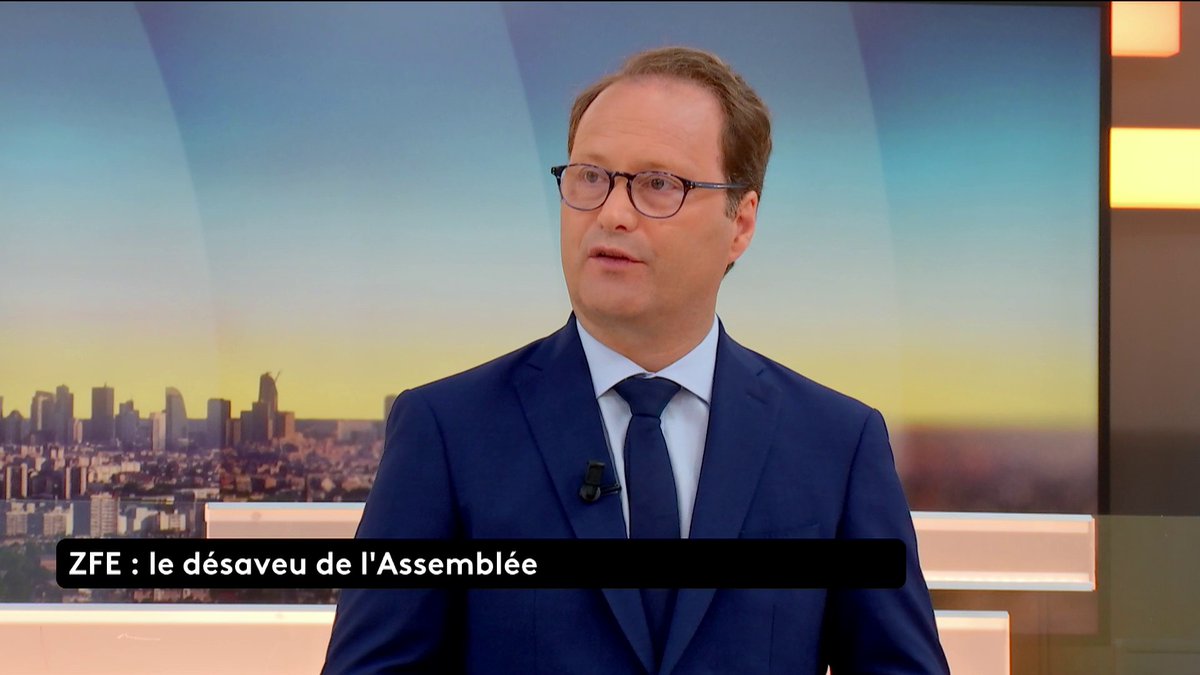 🗣️ "La France insoumise, alliée avec le Rassemblement national, cherche à détricoter l'écologie", selon le député Renaissance Sylvain Maillard. #franceinfo #canal16