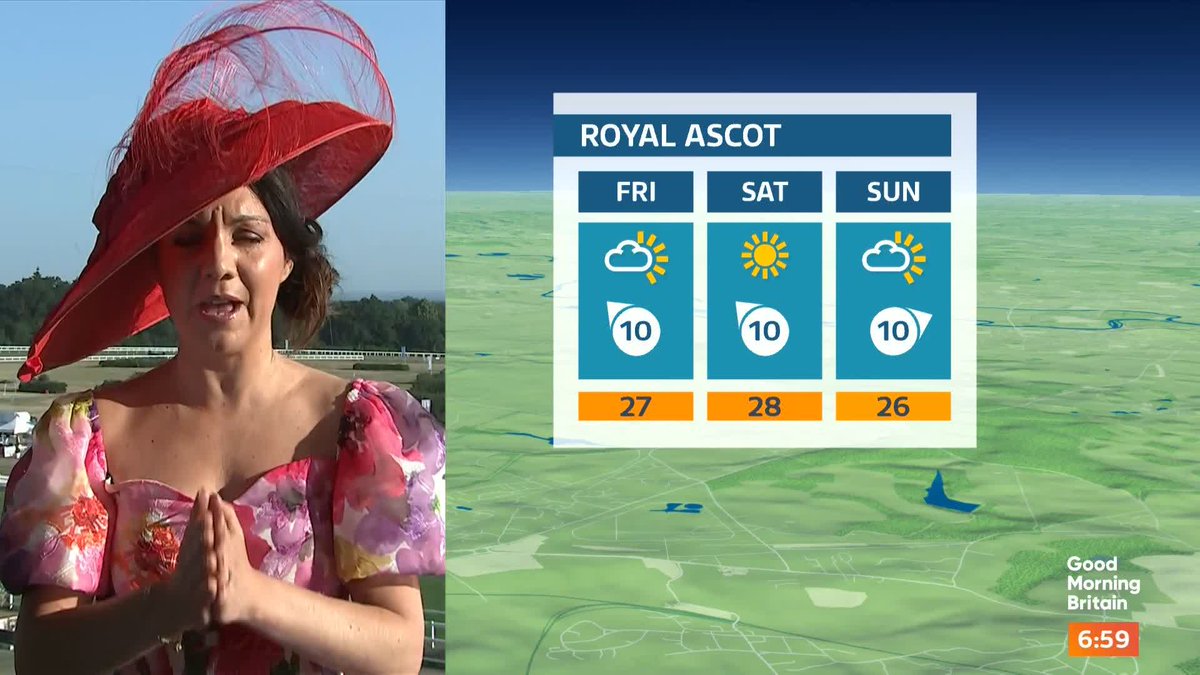 We are not in a heatwave yet! @lauratobin1 has the forecast for the week ahead.