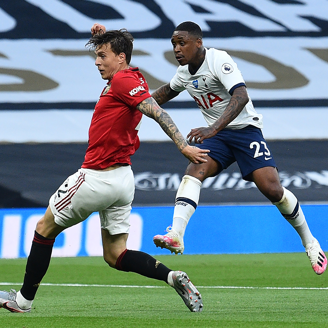 On This Day in 2020, Steven Bergwijn scored this goal against Man United 🔥 #THFC