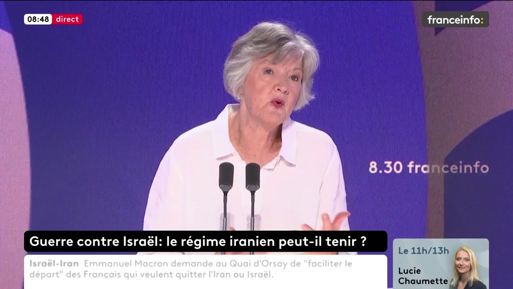 🔴 Guerre Israël-Iran ➡️ "Je ne suis pas sûre à ce stade qu'il y ait une volonté délibérée de toucher cet hôpital [Beersheva], en sachant que ce n'est pas l'objectif le plus important pour les Iraniens", affirme Agnès Levallois.