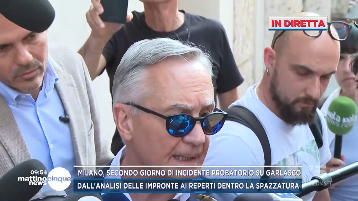 Secondo giorno di Incidente probatorio su #Garlasco: parla Luciano Garofano consulente di Sempio #Mattino5
