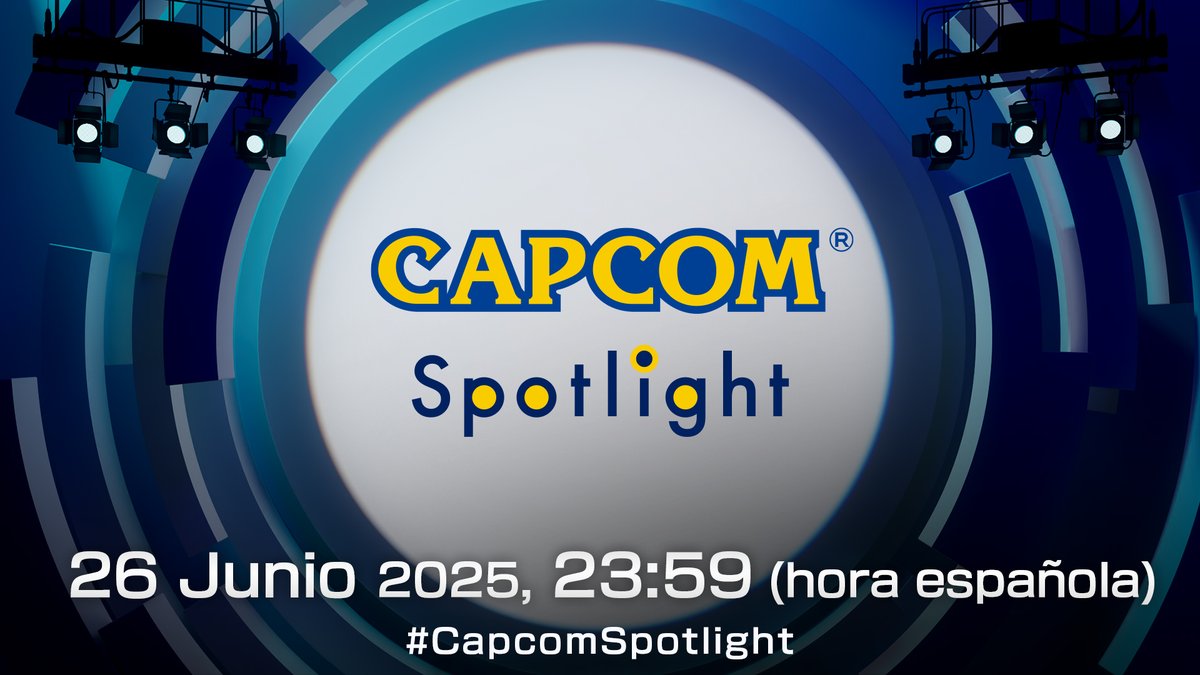 ¡Acompáñanos el jueves 26 de junio a las 23:59h en el Capcom Spotlight! Presentaremos las últimas novedades de nuestros próximos títulos junto con entrevistas a los desarrolladores. Además, conoce todos los detalles de la actualización 2 de #MHWilds 📺