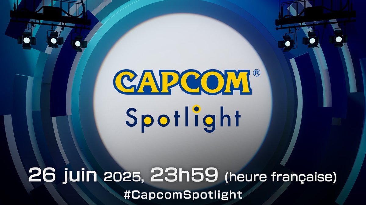 RDV le 26 juin à 23h59 pour découvrir tout le contenu de la Grande mise à jour 2 dans le Capcom Spotlight ! Au plaisir de vous voir !