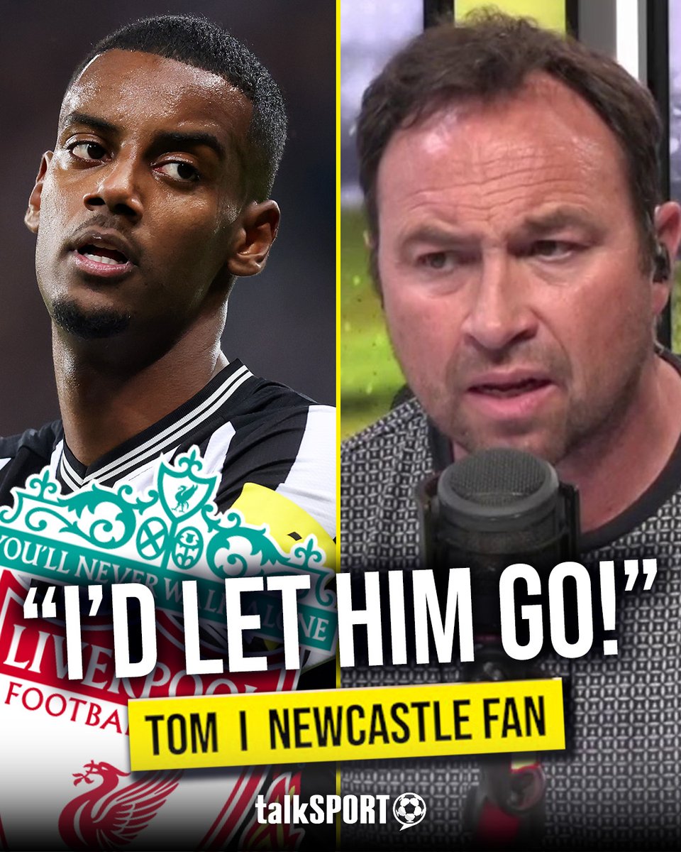 🤯 "I'd let Isak go... Howe could build a proper squad to challenge!" 💰 "It would be short-sighted from Liverpool to release us from PSR!" #NUFC fan explains why it would be a good idea to let Isak join #LFC this summer! 👀