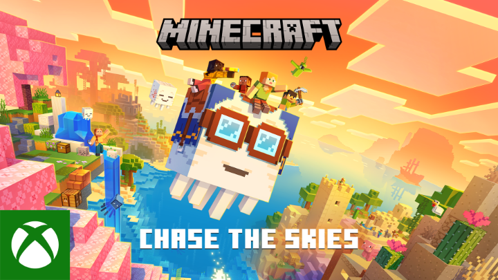 Minecraft's Chase the Skies update has dropped ✨ 🪽 Fly with your happy ghast 🔍 Find wandering friends with the Player Locator bar 🎶 Uncover a new music disc and more! 💖 Bedrock Edition's Vibrant Visuals