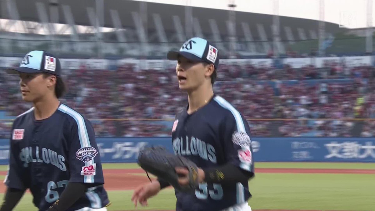 爆肩炸裂 ライト 内山壮真 完璧なバックホームを見せる! #オレをみろ 「DAZN BASEBALL」 月々2,300円 (年間プラン・月々払い) 年間契約の初月無料! 登録はこちら⏬ ⚾プロ野球 (2025/6/19) 🆚楽天×ヤクルト 📱live on DAZN #swallows