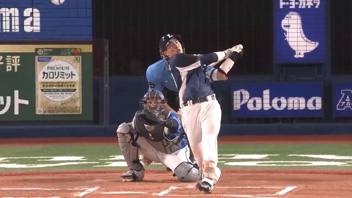埼玉西武 #長谷川信哉 選手が先制ソロホームランを放つ‼️🌈 #seibulions #日本生命セ・パ交流戦2025 #交流戦 #セ・パ交流戦