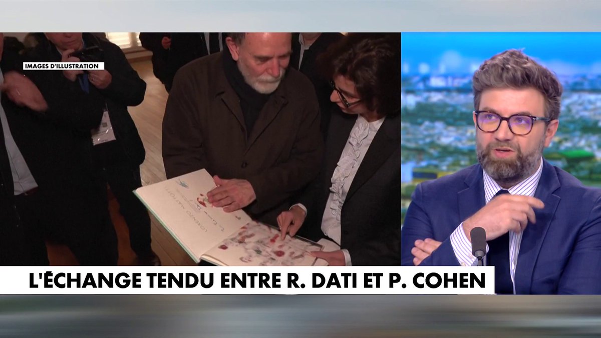 Le journaliste Arthur de Watrigant se dit «gêné» par les propos de Rachida Dati à l’encontre de Patrick Cohen, dans #MidiNews