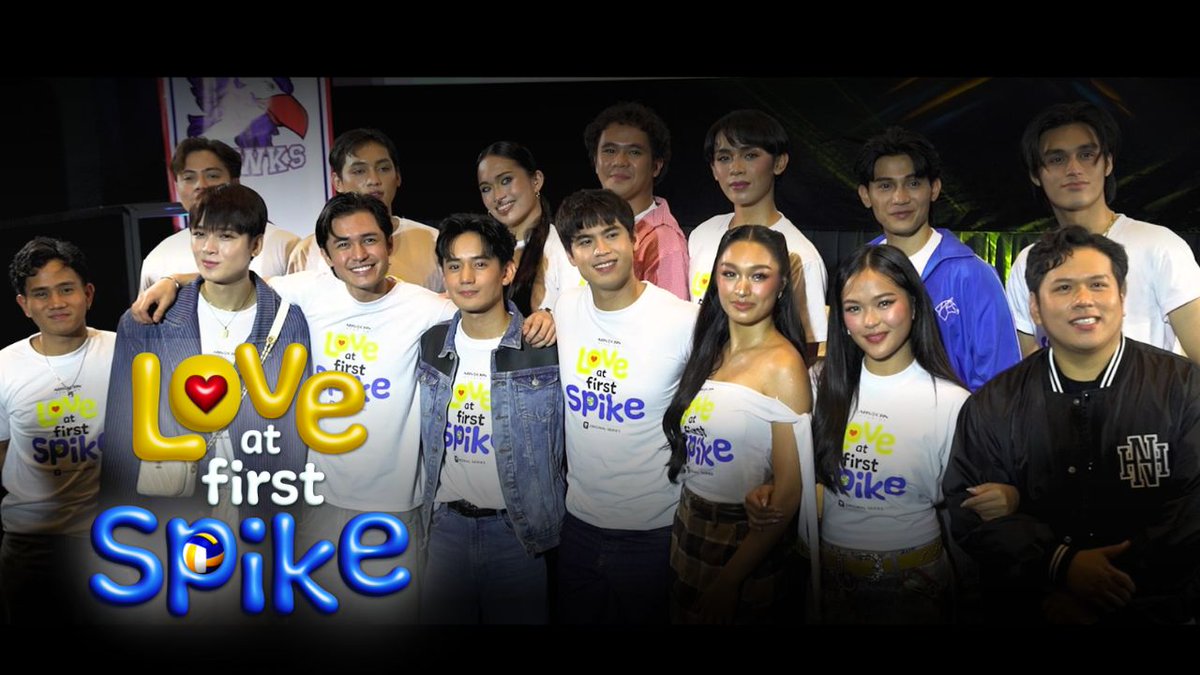 Nakakalula ang pagmamahal at suporta sa #LoveAtFirstSpike Premiere Block Party! 🥹🥰🏐💙💛 Maraming salamat po! 😘 Spread the word! LOVE AT FIRST SPIKE streaming WORLDWIDE this JUNE 20, 8PM (PHT) on iWant! Subscribe now to watch. #LoveAtFirstSpikeOniWant