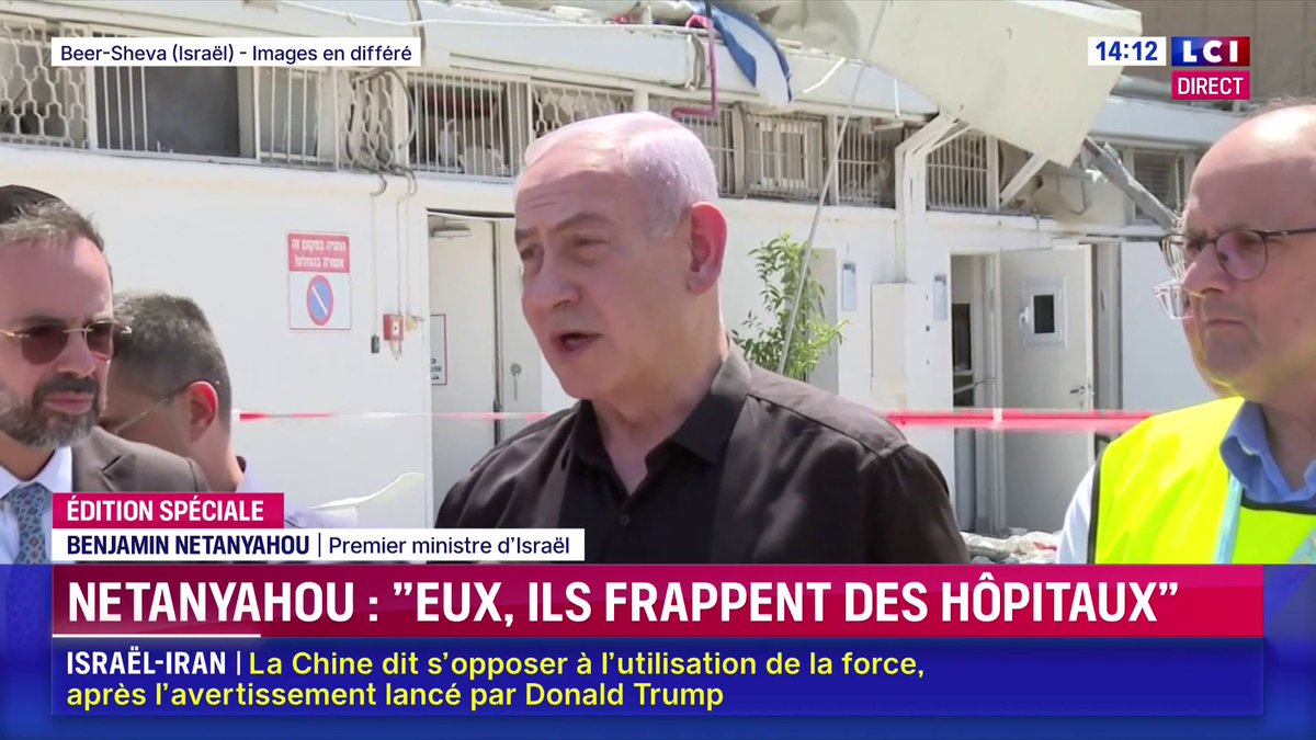 🔴 « J'ai donné l'ordre que personne ne sera épargné », déclare Benjamin Netanyahu
