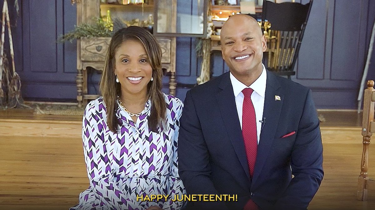 Juneteenth reminds us of the shoulders we stand on – and our responsibility to hand off this country better than we found it. Here in Maryland, we are doing the work of repair to make our state more equitable, just, and free. 🧵