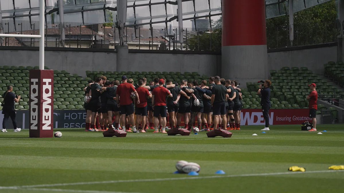 Footage from The British &amp; Irish Lions Captain’s Run at the Aviva Stadium 🎥