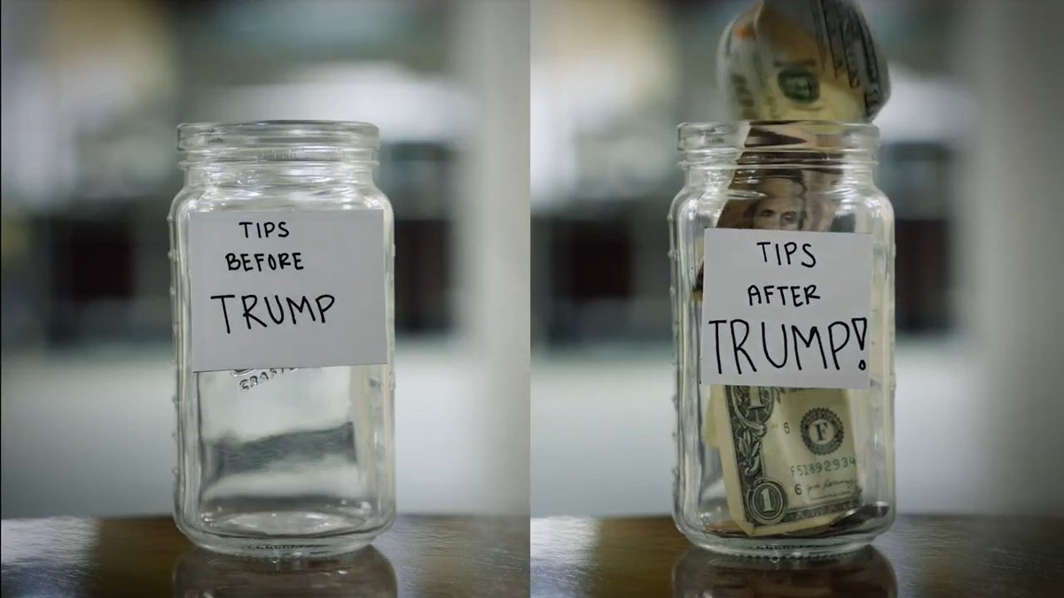 YOU EARNED IT, YOU KEEP IT. NO TAX ON TIPS. Pass President Trump’s One Big Beautiful Bill — it’s time to put American workers first. 🇺🇸