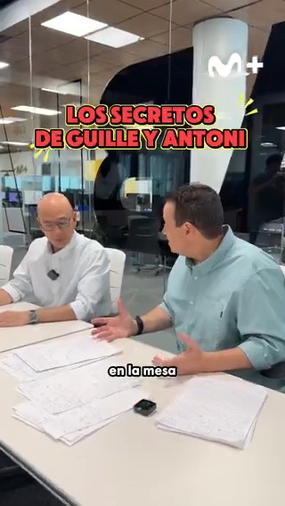 🖊️ Papel y boli: las 𝒄𝒐𝒔𝒊𝒕𝒂𝒔 de GuilleGimenez y Ántoni Daimiel. #LasFinalesDeTodaLaVida