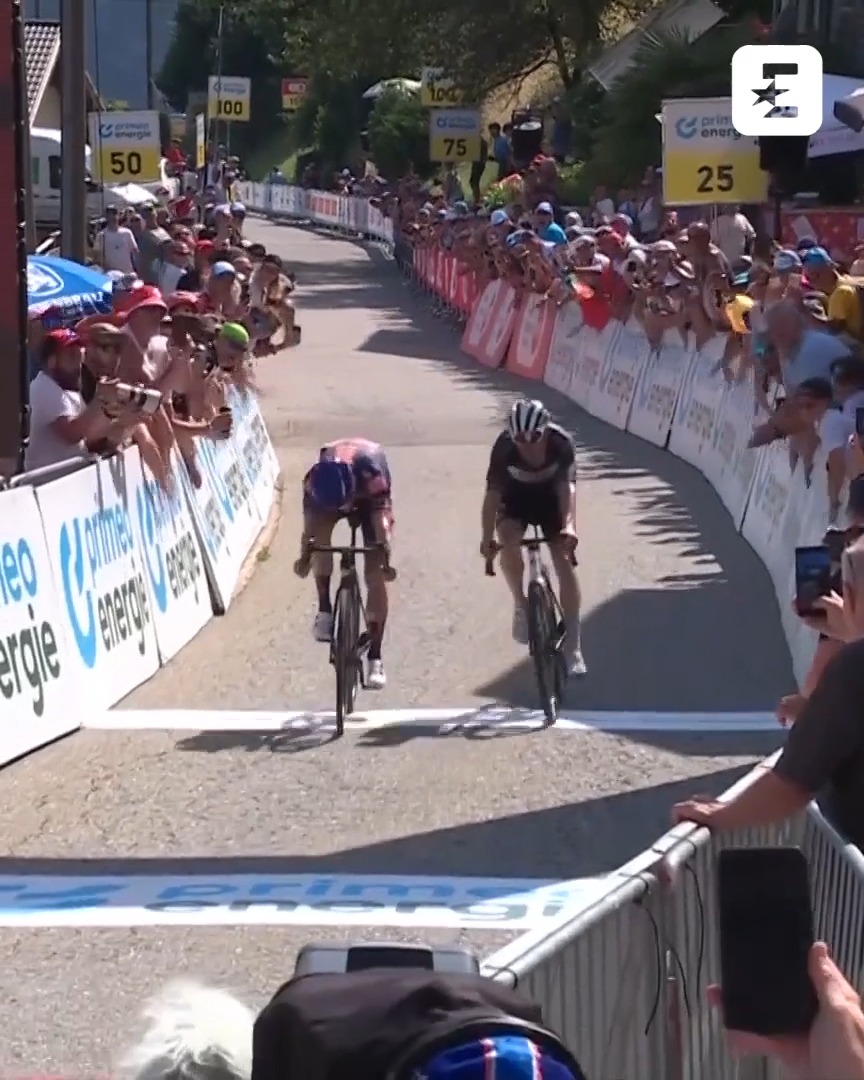 🚴🇵🇹 ALMEIDADA🔥 O "Bota Lume" faz uma fantástica subida final, termina em 2º a etapa 5 da Volta à Suiça e ganha tempo a todos os adversários directos 👏💪 O português já é 3.º na geral! Irá concluir esta fabulosa REMONTADA❓