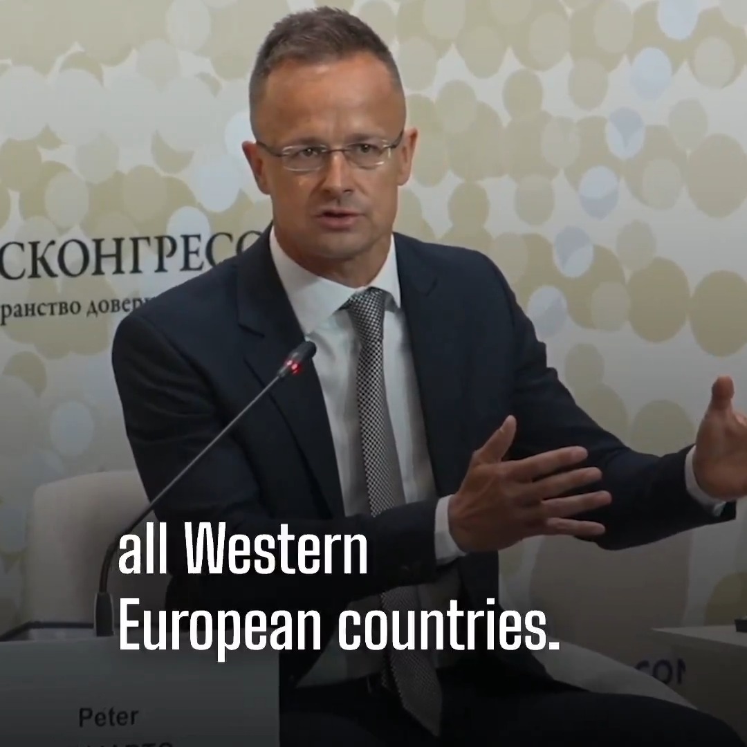 Spoke at the St. Petersburg International Economic Forum about the hypocrisy and double standards in Europe when it comes to buying Russian energy.