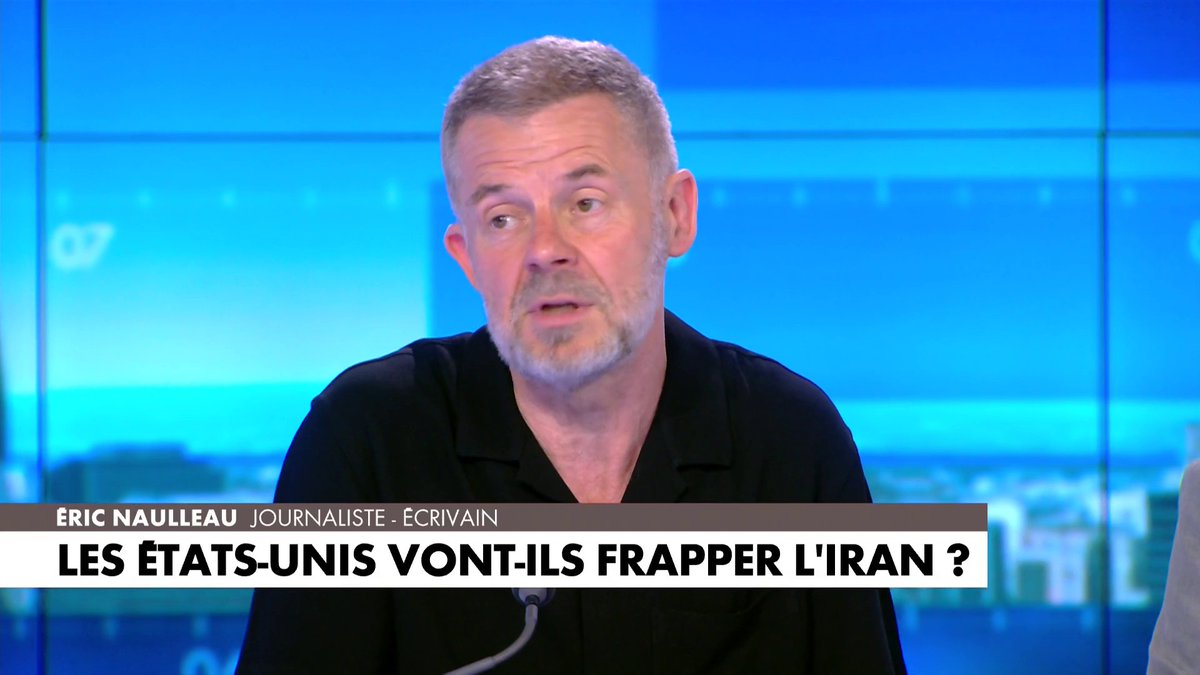 «Si les Américains décident de s'en mêler, ce sera assez vite réglé. On a l'impression qu'on a deux temps de retard, surtout les Français», estime Éric Naulleau, à propos de la guerre au Proche-Orient, dans #Punchline