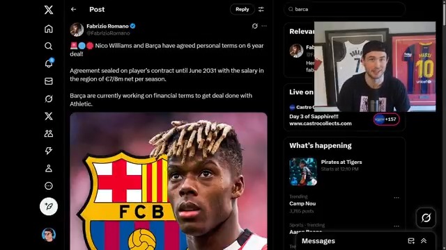 Nico Williams to Barcelona reaction, thoughts Barca fans?