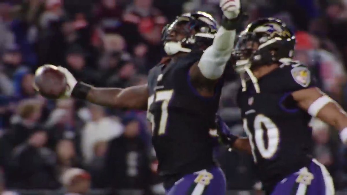 An iconic moment in Ravens history. Congratulations on your career and retirement, C.J.