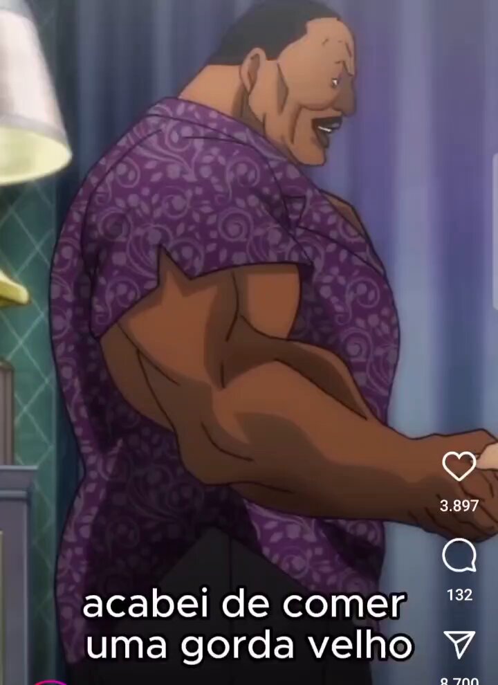 QUANDO VC ACHA QUE É UMA GORDELICIA MAS É UM BUBASSAURO