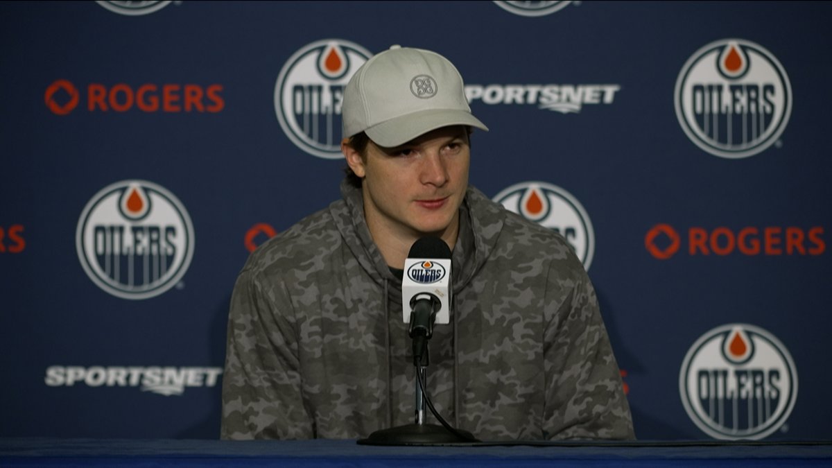 "Playing this time of year with this group, having the chance to do that year in & year out is why I'd love to be back here." Trent Frederic on his desire to stay with the #Oilers heading into free agency. Enterprise | #LetsGoOilers