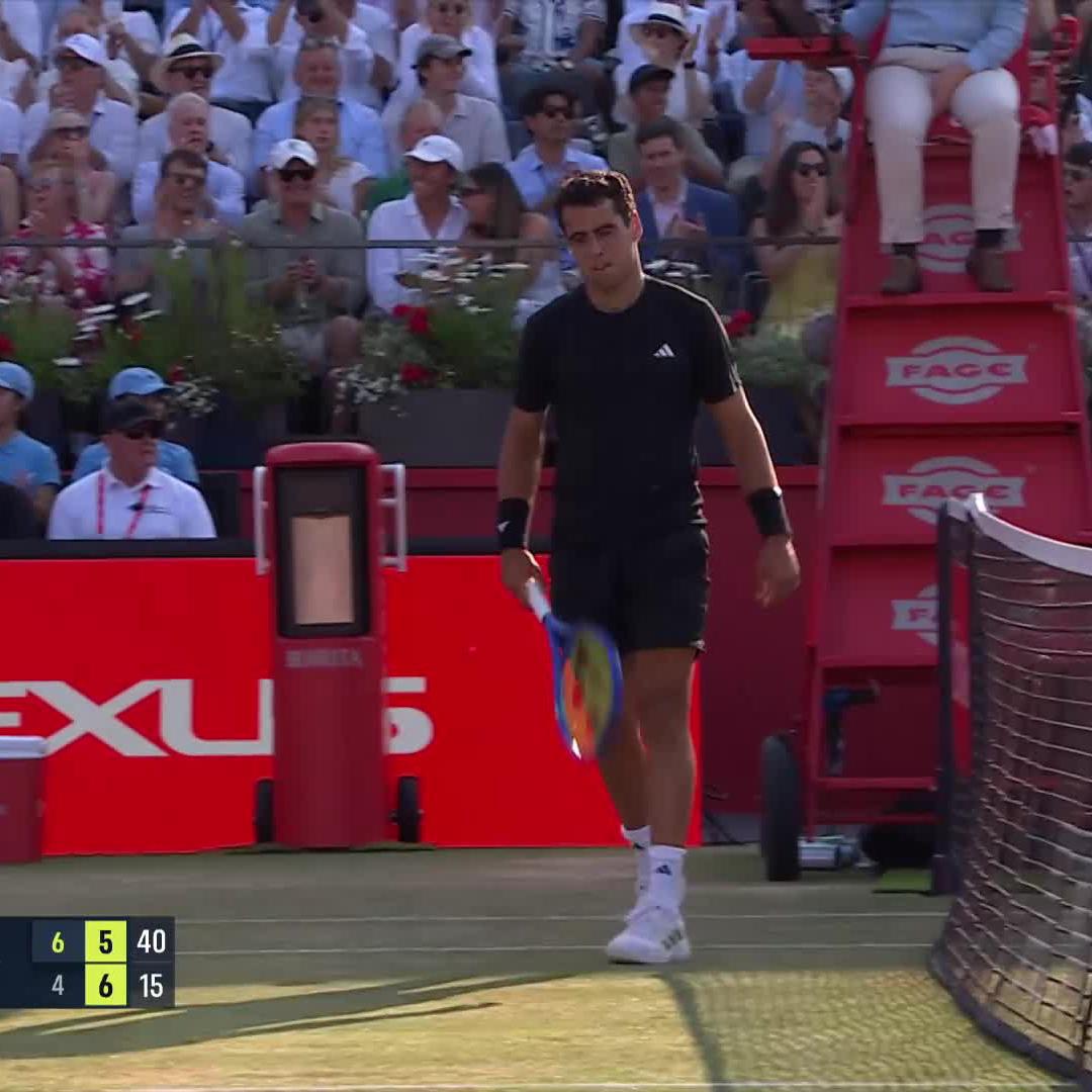 A lil piece of Munar Magic 🪄 Jaume Munar #HSBCChampionships