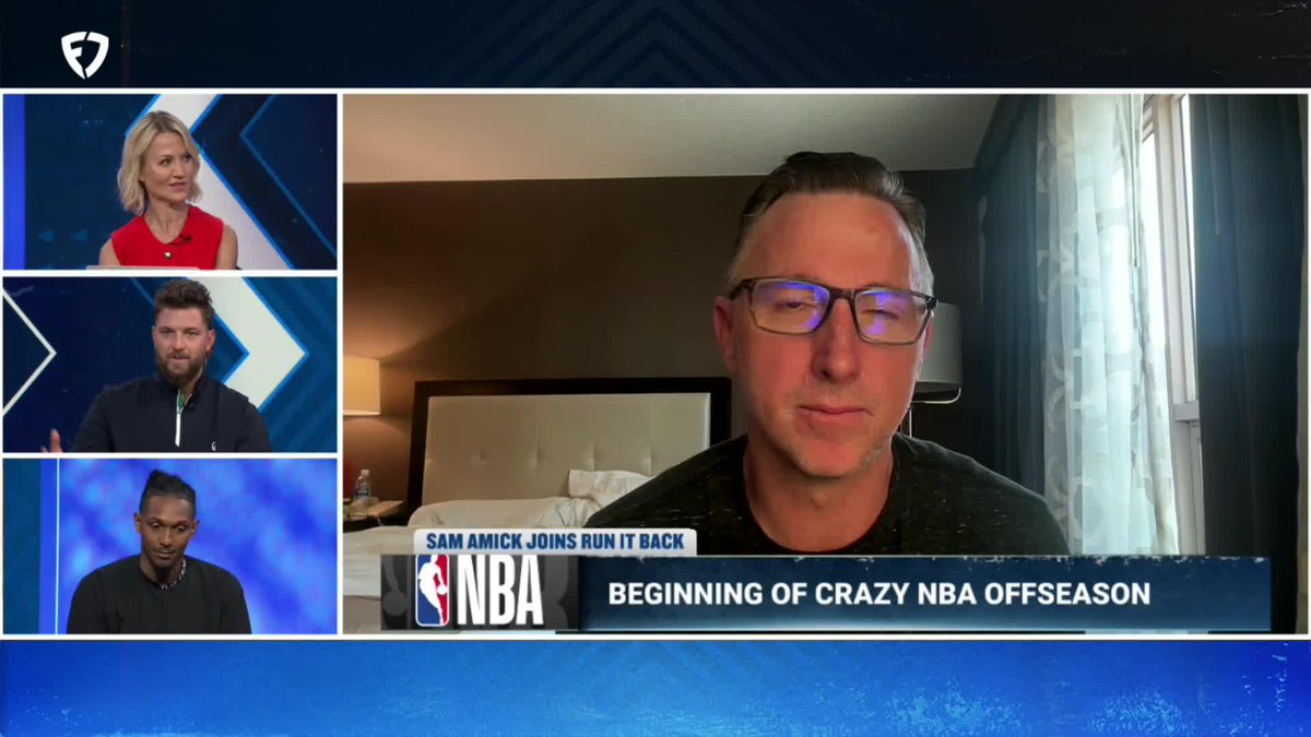 Sam Amick on the Kevin Durant trade saga: "(Suns) clearly don't like what they're hearing from San Antonio, Houston and Miami...Phoenix is almost trying to nudge him to (Minnesota). ... We're a little ways away." Sam Amick | Michelle Beadle | Lou Williams | Chandler Parsons
